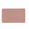Chanel portachiavi 6 ganci in pelle Cavier rosa