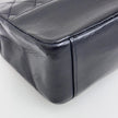 Chanel 31 Borsa Vintage Nera in Pelle Matelassé con Tracolla