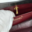 Chanel 31 Borsa Vintage Nera in Pelle Matelassé con Tracolla