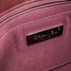Chanel Borsa Classica Single Flap in Pelle Bordeaux con Finiture Bicolore Oro e Argento