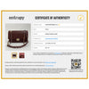 Chanel Borsa Classica Single Flap in Pelle Bordeaux con Finiture Bicolore Oro e Argento