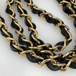 Chanel Borsa Diana Vintage in Vernice Nera Matelassé