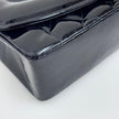 Chanel Borsa Diana Vintage in Vernice Nera Matelassé