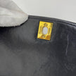 Chanel Borsa Diana Vintage in Vernice Nera Matelassé