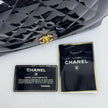 Chanel Borsa Diana Vintage in Vernice Nera Matelassé