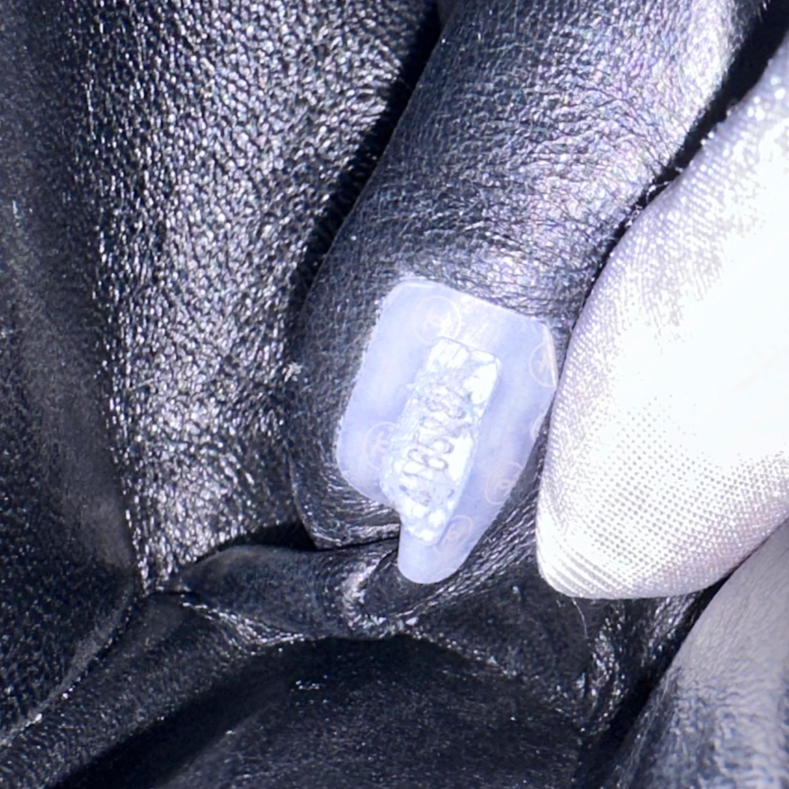 Chanel Borsa Double Flap 30 cm in pelle verniciata nera vintage 1996-1997