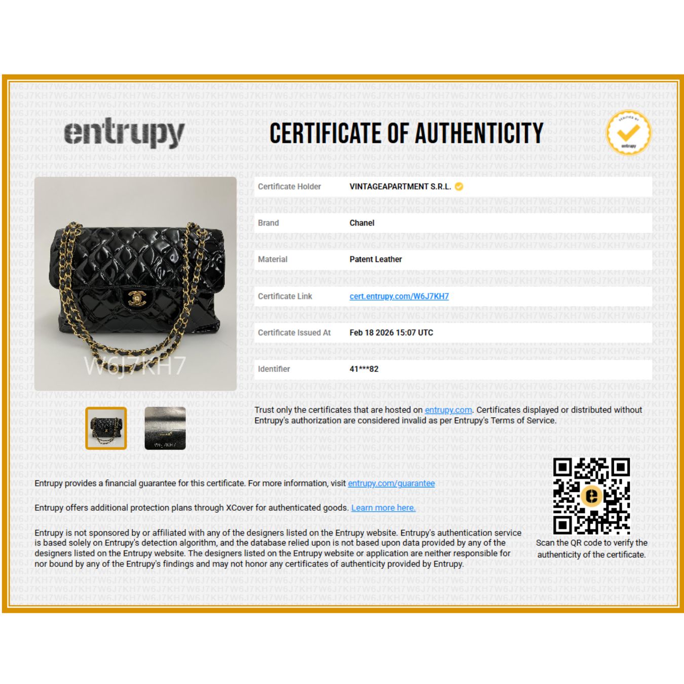 Chanel Borsa Double Flap 30 cm in pelle verniciata nera vintage 1996-1997