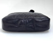 Chanel Borsa Hobo Vintage Matelassé Nera con Maxi Logo CC Dorato