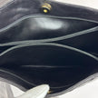 Chanel Borsa Hobo Vintage Matelassé Nera con Maxi Logo CC Dorato