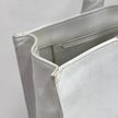 Chanel Borsa Shopping Tote CC Caviar Bianca