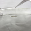Chanel Borsa Shopping Tote CC Caviar Bianca