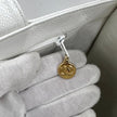 Chanel Borsa Shopping Tote CC Caviar Bianca