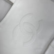 Chanel Borsa Shopping Tote CC Caviar Bianca