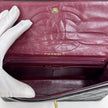Chanel Borsa Timeless Classic Double Flap Limited Paris Vintage in pelle nera