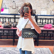 Chanel Borsa Timeless Classic Double Flap Limited Paris Vintage in pelle nera