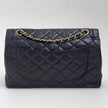 Chanel Borsa Timeless Classic Double Flap Limited Paris Vintage in pelle nera