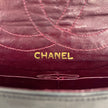 Chanel Borsa Vintage Timeless Classica 25 Doppia Patta in Pelle di Agnello Nera