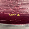 Chanel Borsa Vintage Timeless Classica 25 Doppia Patta in Pelle di Agnello Nera