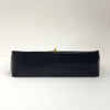 Chanel Borsa Timeless Classica Vintage 27 Doppia Patta in Pelle di Agnello Nero