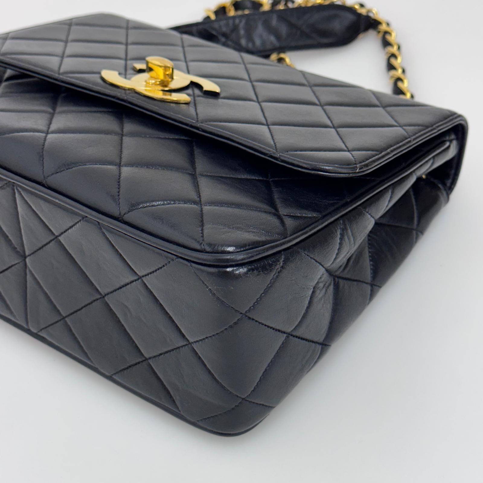 Chanel Borsa Timeless Classica Vintage Nera Matelassé 1994–1996