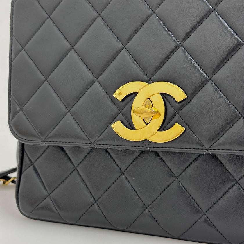 Chanel Borsa Timeless Classica Vintage Nera Matelassé 1994–1996
