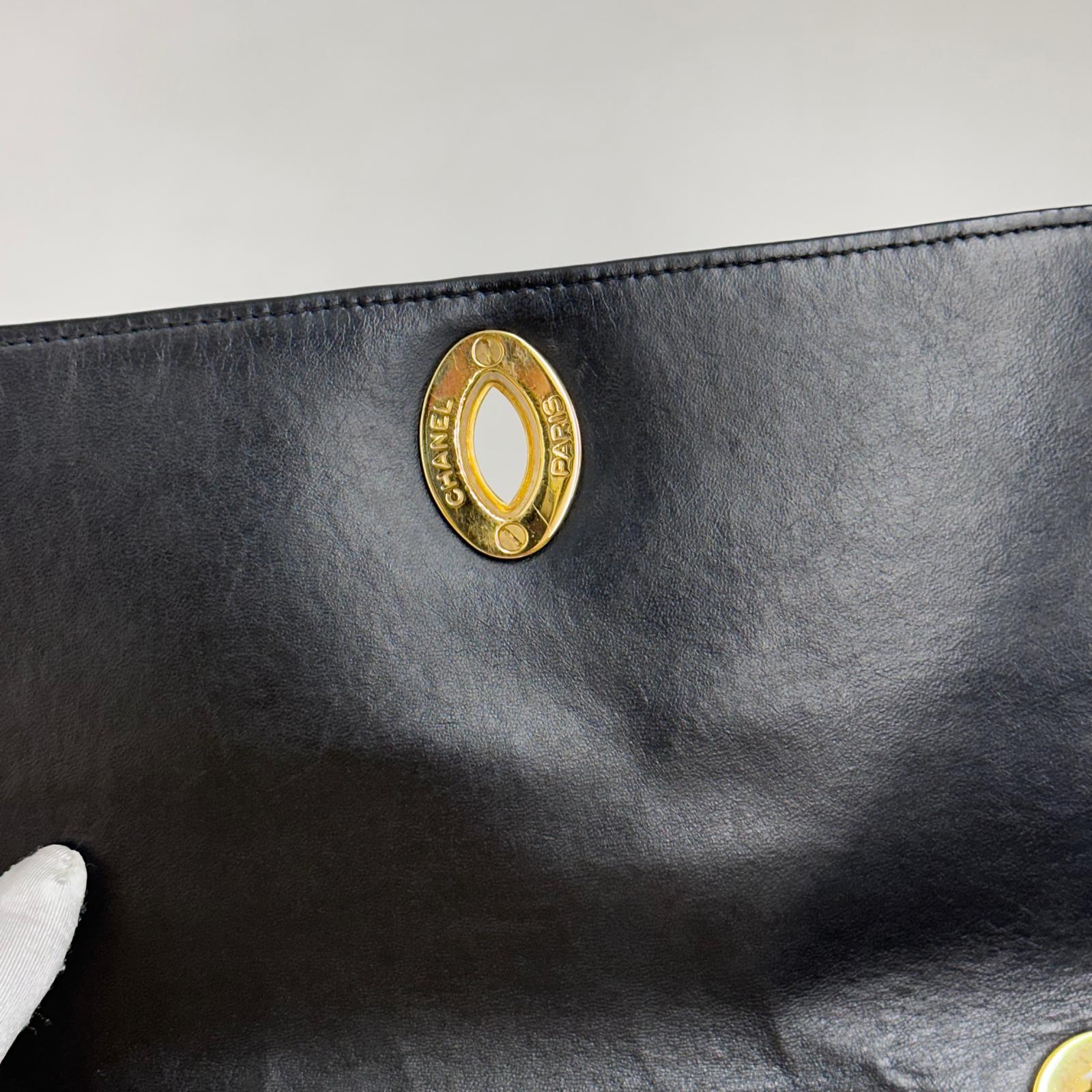 Chanel Borsa Timeless Classica Vintage Nera Matelassé 1994–1996
