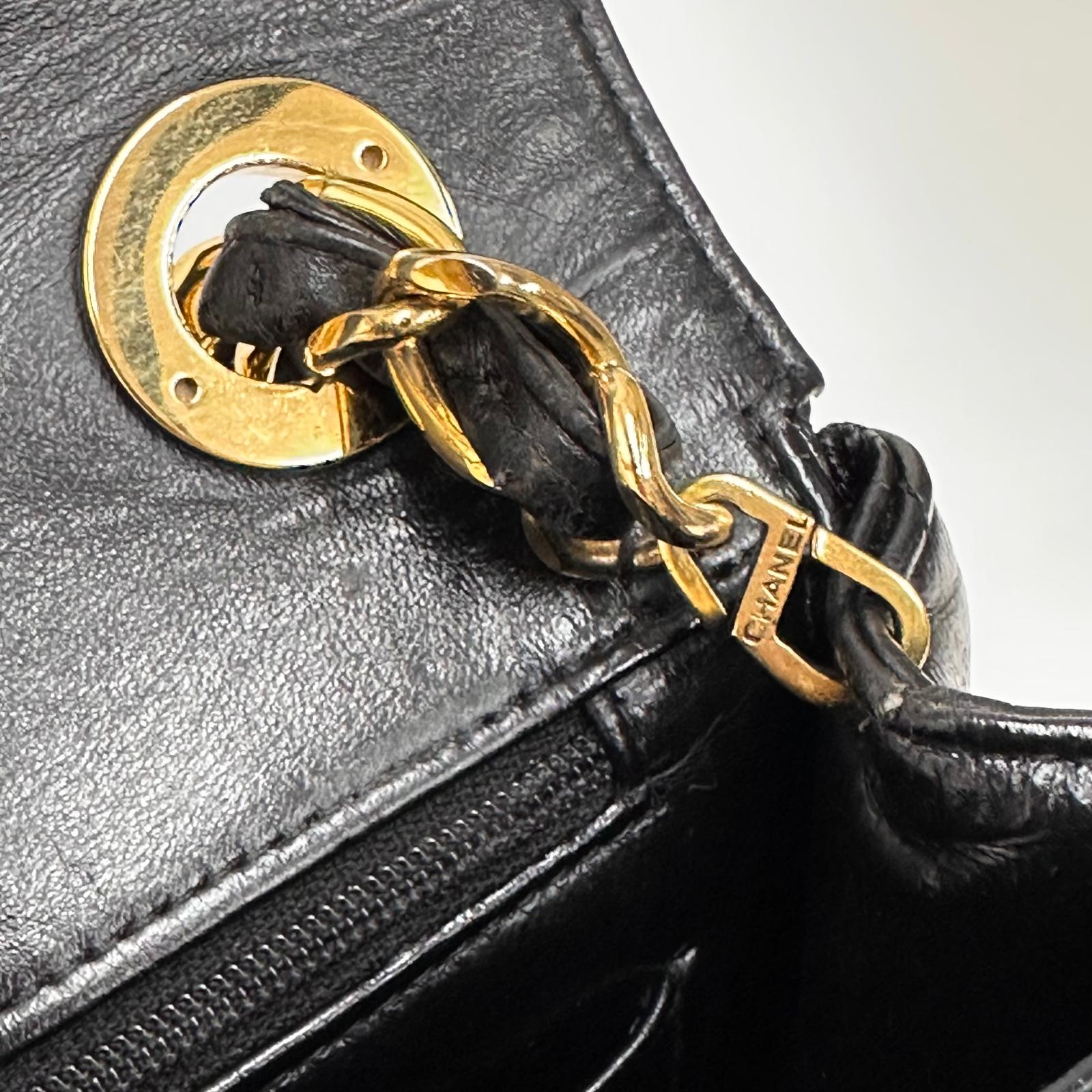 Chanel Borsa Timeless Classica Vintage Nera Matelassé 1994–1996