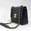 Chanel Borsa Timeless Classica Vintage Nera Matelassé 1994–1996