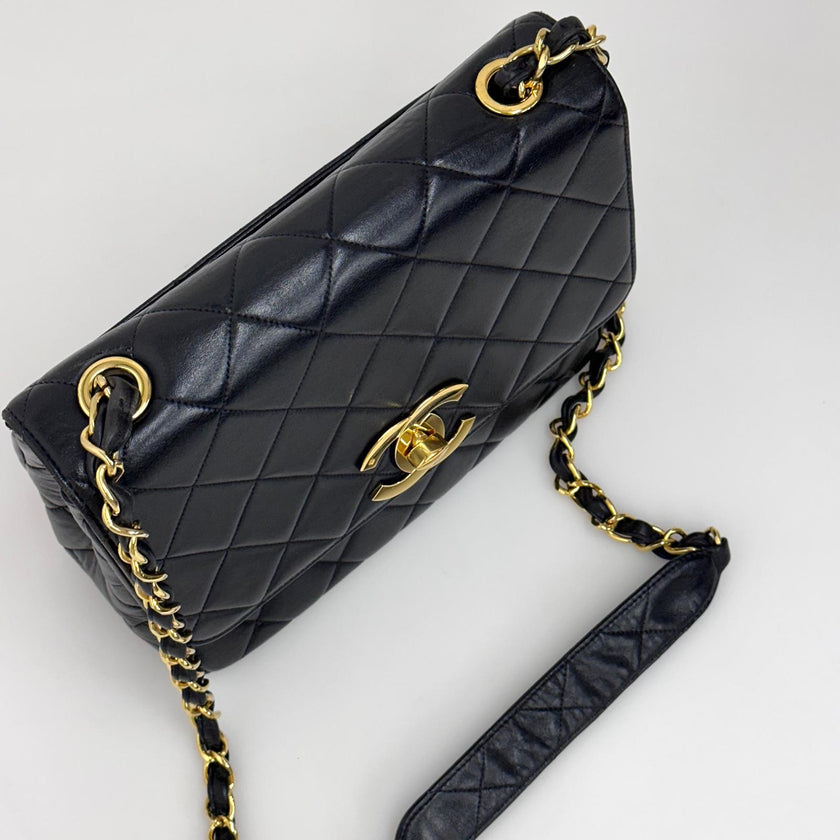 Chanel Borsa Timeless Classica Vintage Nera Matelassé 1994–1996