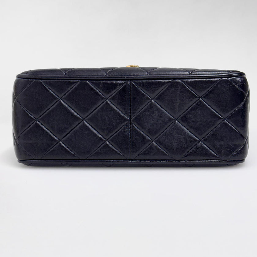 Chanel Borsa Timeless Classica Vintage Nera Matelassé 1994–1996