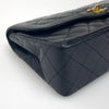 Chanel Borsa Vintage Timeless 25 Limited Paris in Pelle Nera