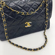 Chanel Borsa Vintage Timeless 25 Limited Paris in Pelle Nera