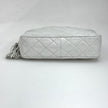 Chanel Borsa Vintage Camera Bag Bianca con Nappina