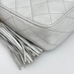 Chanel Borsa Vintage Camera Bag Bianca con Nappina