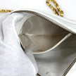 Chanel Borsa Vintage Camera Bag Bianca con Nappina
