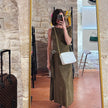 Chanel Borsa Vintage Camera Bag Bianca con Nappina