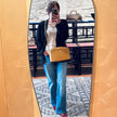 Chanel Borsa Vintage Camera Bag Caviar Beige
