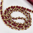 Chanel Borsa Vintage Camera Bag Matelassé Rosso con Nappina