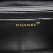 Chanel Borsa Vintage Jumbo 30 Single Flap in Agnello Nero