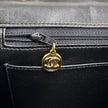 Chanel Borsa Vintage Jumbo 30 Single Flap in Agnello Nero
