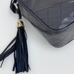Chanel Borsa Vintage Tassel Camera Bag Nera