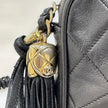 Chanel Borsa Vintage Tassel Camera Bag Nera