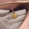 Chanel Borsa Vintage a Mano Medaillon in Pelle di Agnello Rosa
