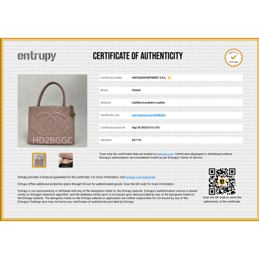 Chanel Borsa Vintage a Mano Medaillon in Pelle di Agnello Rosa