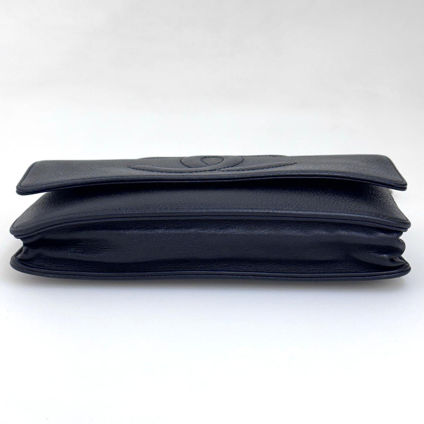 Chanel Borsa Wallet On Chain CC in Pelle Caviar Nera