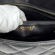 Chanel Borsa a spalla Medaillon Tote in pelle Caviar nera