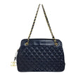 Chanel Borsa a spalla in pelle nera