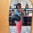 Chanel Borsa a spalla in pelle nera
