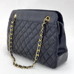 Chanel Borsa a spalla in pelle nera