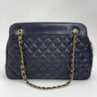 Chanel Borsa a spalla in pelle nera